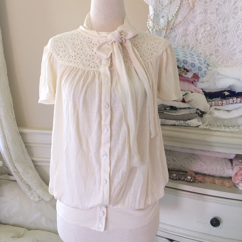 Anthropologie top by Ella Moss